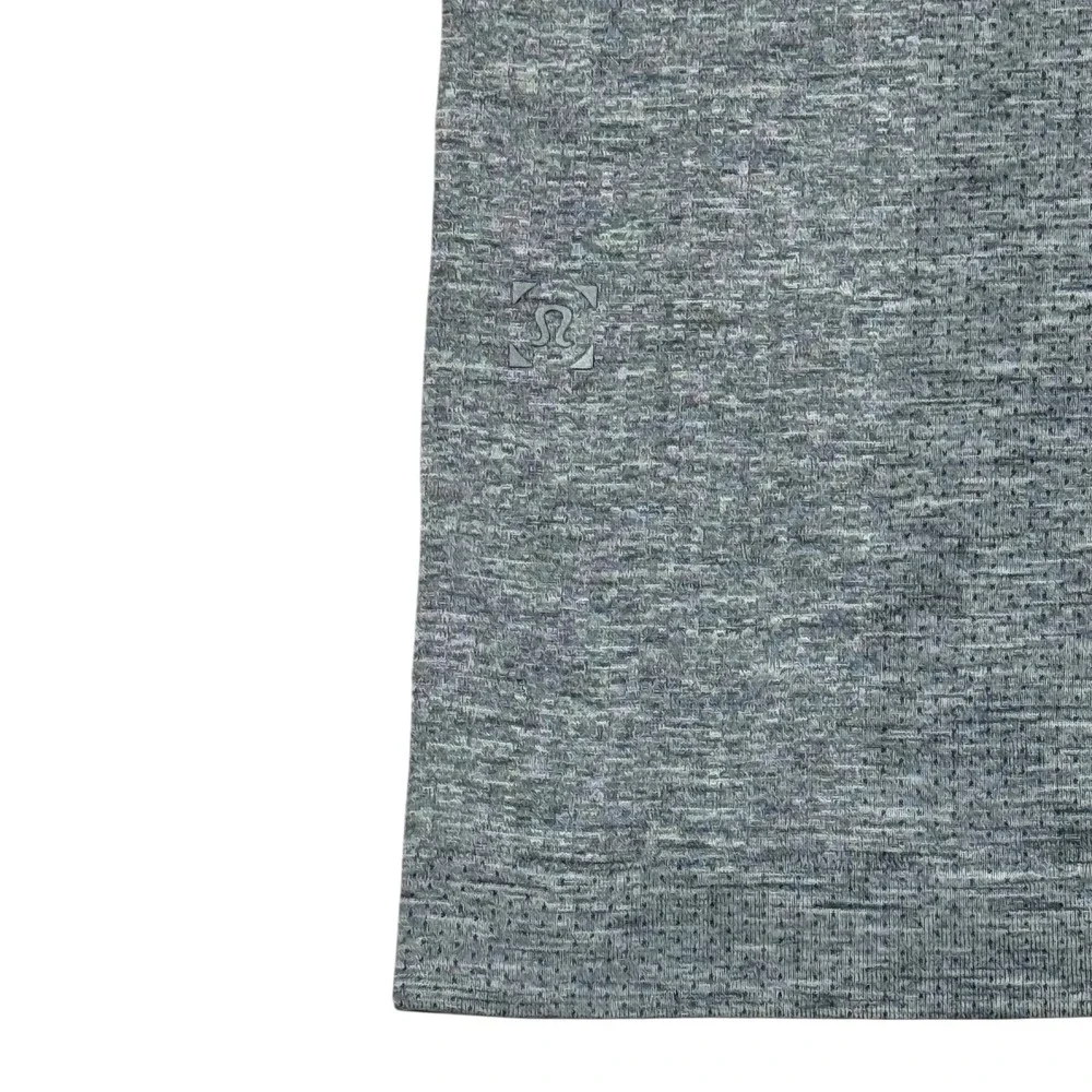 Lululemon Metal Vent Tech‎ 2.0 Shirt Men's Large Gray Live In Practice Gym Run - Picture 5 of 8